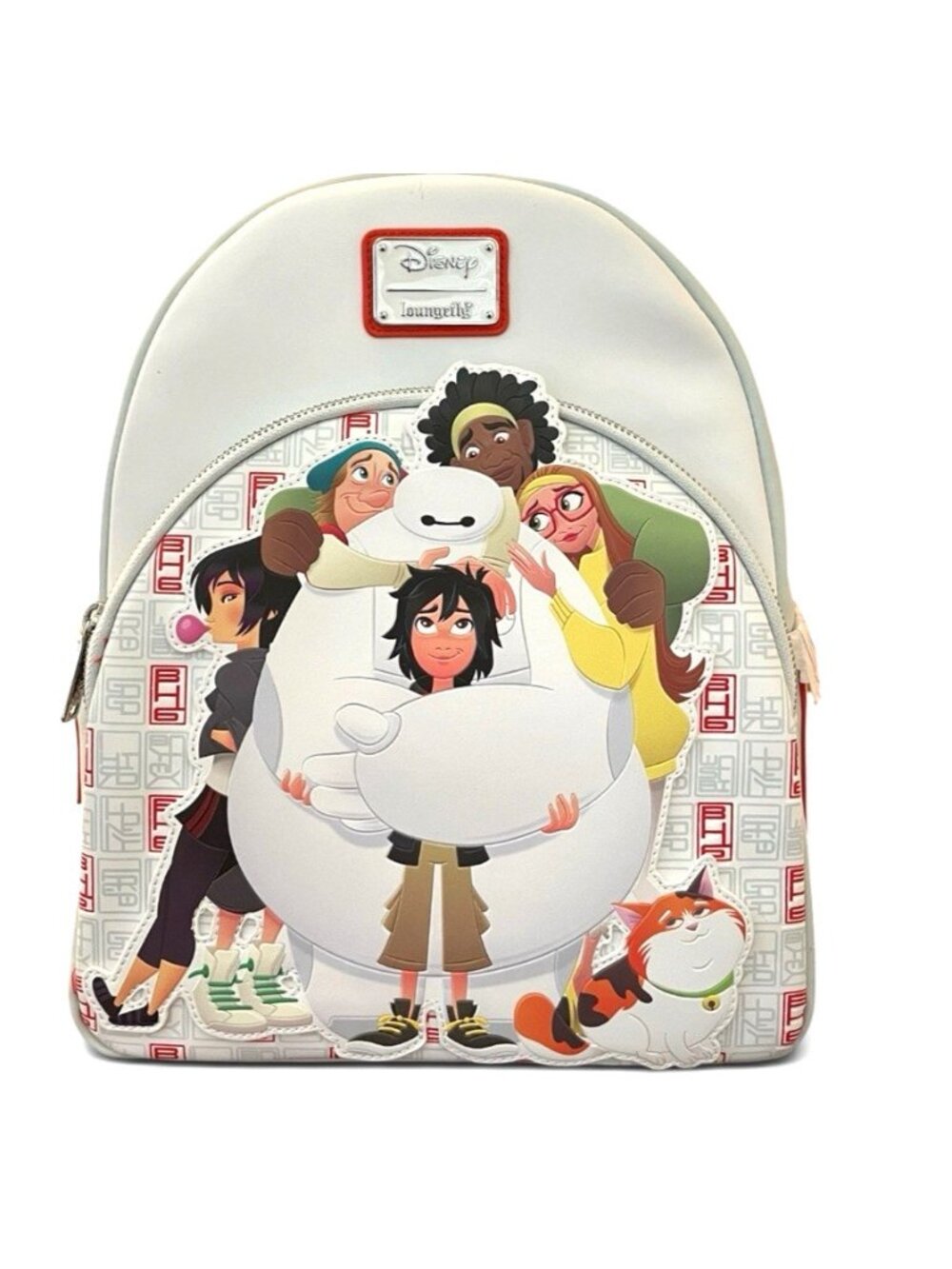 Big Hero 6 10th Anniversary Baymax & Friends Mini Backpack Loungefly NWT